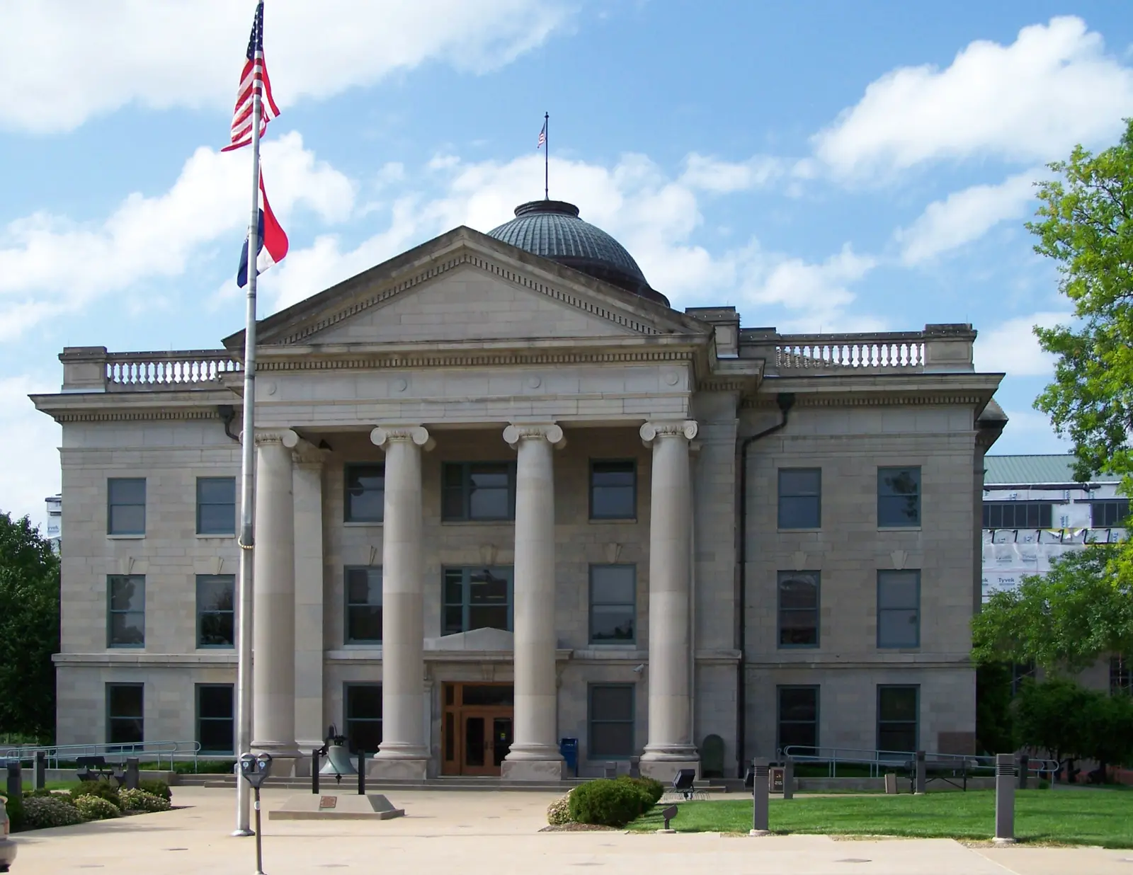 Boone County Courthouse in downtown Columbia, Missouri