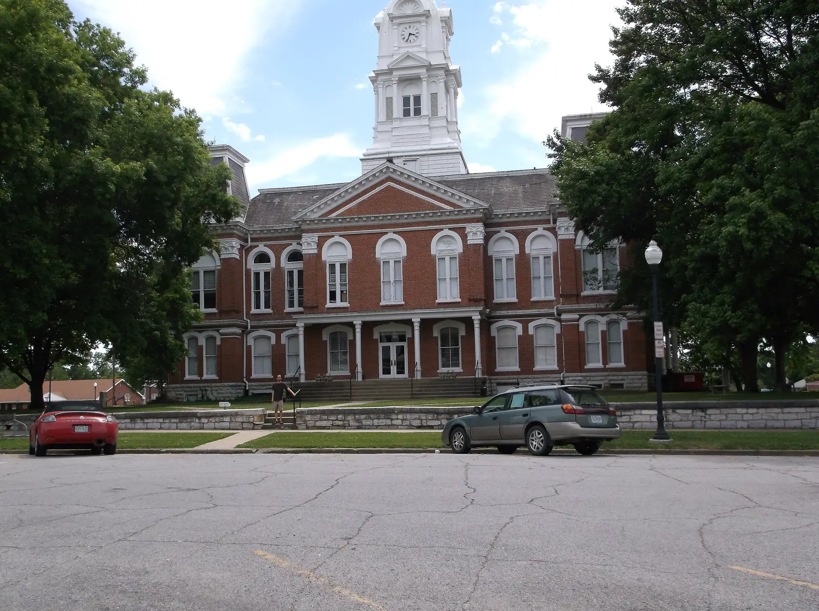 Howard County Courthouse in Fayette, Missouri
