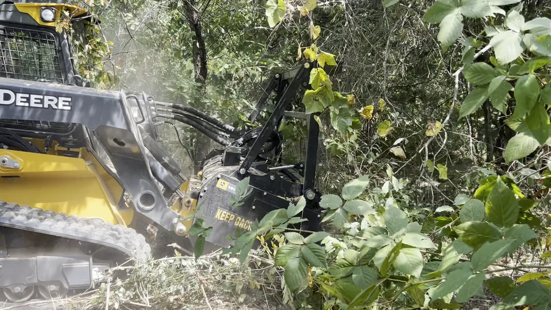 Brush Clearing by Mid Missouri Forestry Mulching